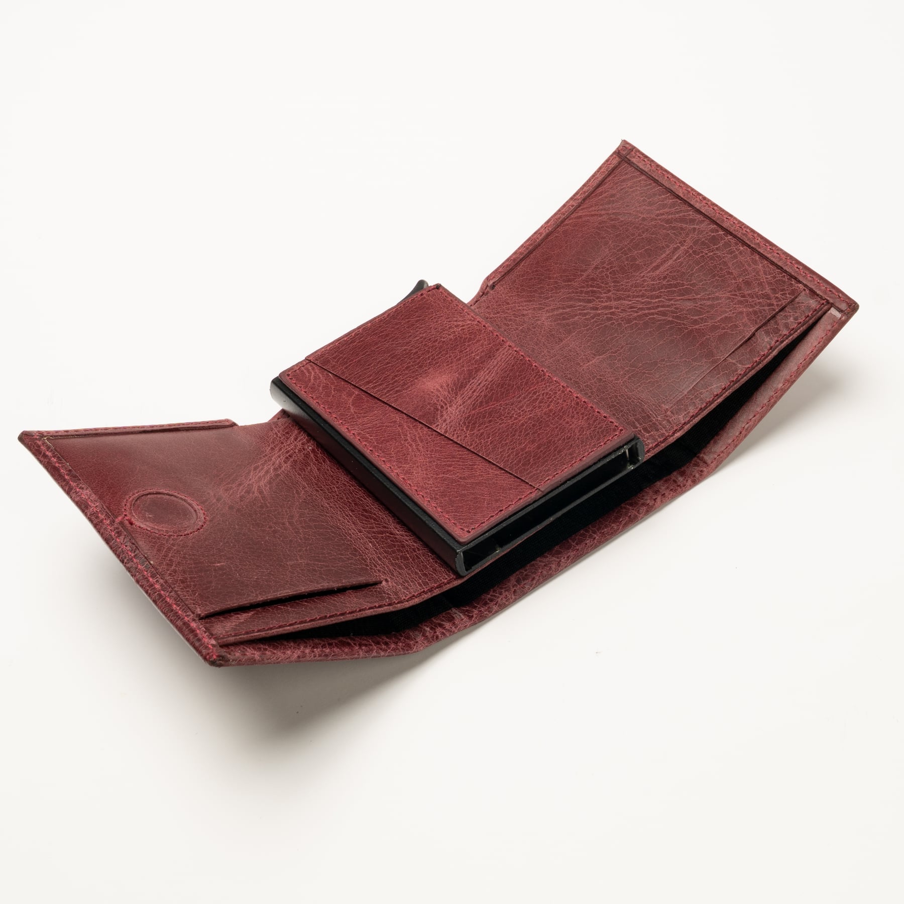 Smart wallet bordo